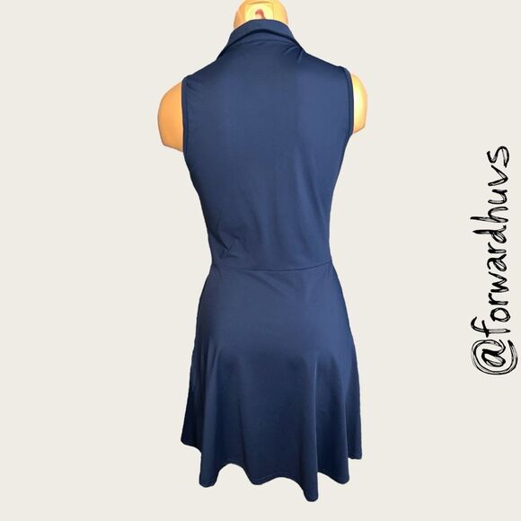 Navy All-Court Tennis Dress – UNBRANDED - ND Fighting Irish Logo - Size Medium - Picture 7 of 10
